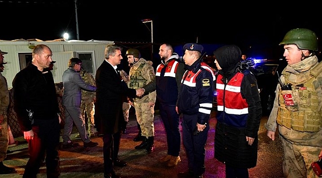 Vali Baruş’tan Yılın Son Günü Ziyaretleri