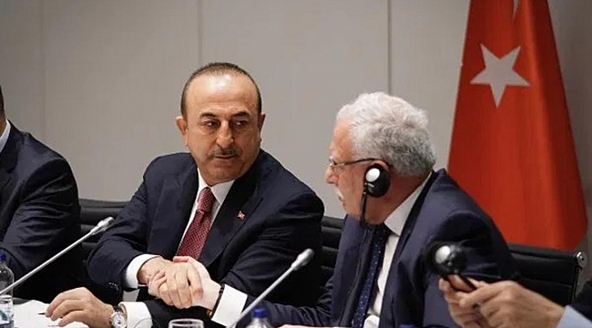 Dışişleri Bakanı Çavuşoğlu Filistin Dışişleri Bakanı Riyad el-Maliki ile görüştü 