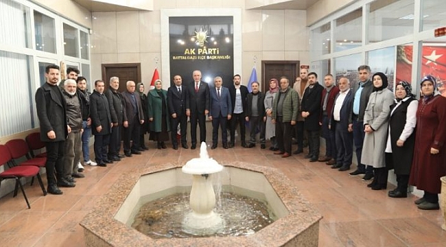 Milletvekili Kahtalı ve Başkan Güder’den Ak Parti İlçe Teşkilatına Ziyaret