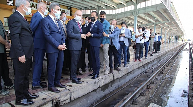 “Yeşiltepe ile Tren Garı Arasında ki Raylar Yer Altına Alınıyor”