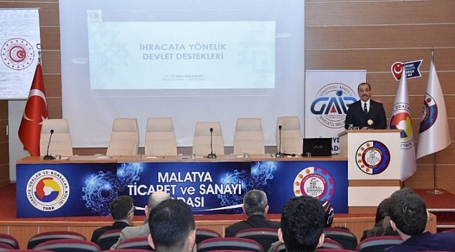 Dış Ticaret Bilgilendirme Semineri Düzenlendi