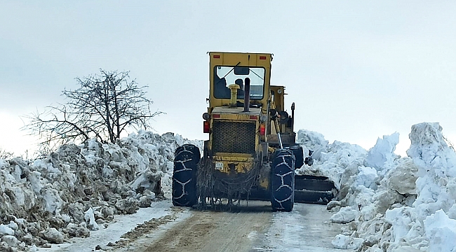 59 MAHALLE YOLU ULAŞIMA AÇILDI