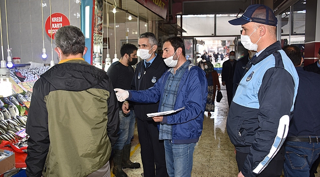 Büyükşehir Zabıtası Balıkçı Esnaflarını Denetlendi