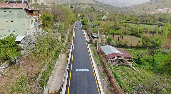 Konak-Tecde Bağlantı Yolunda Çalışmalar Tamamlandı